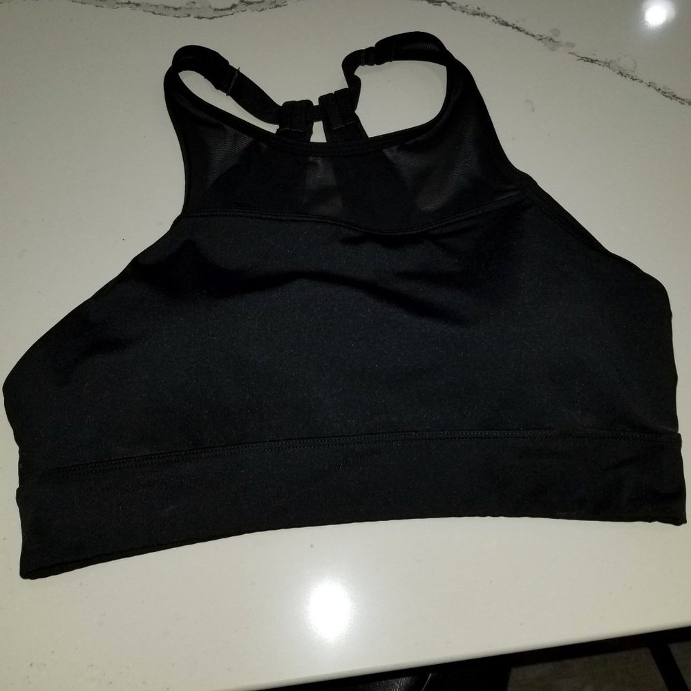 Black Sports Bra (Size Med.)